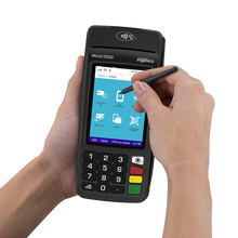 Load image into Gallery viewer, Refurbished Ingenico Move 5000 card machine with colour touchscreen and PIN keypad