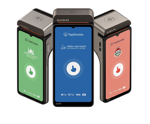 Sunmi P3 Android Card Machine – Contactless, Chip & PIN, Apple Pay & Google Pay – One-Off Purchase