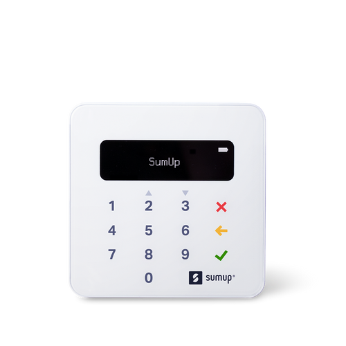 SumUp Air Card Reader – Bluetooth, Works With Your Phone, No Monthly Fees